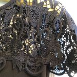 Vintage Lacey Black Pantsuit from Marina Women’s Size 10 Photo 7