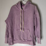 Sundry  for Evereve Hoodie Sweatshirt Women's‎ Size 1 Light Purple Split Sides Photo 0