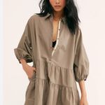 Free People  Moon Struck shirt dress size xs Photo 0