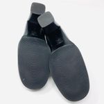 Kenneth Cole  black leather heeled loafers Photo 5