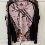 Mossy Oak  Break Up Infinity Pink Camo Long Sleeve Shirt‎ M/M Photo 0