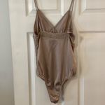 ZARA Satin Lace Bodysuit in Beige size S brand new see all photos Photo 3