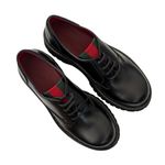 Gucci NEW Women’s Thea Leather Web Derby Loafers size 39 Black Photo 14