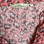 Anthropologie TYLHO by Cheetah Print Longsleeve Shirt Dress Size Small Photo 6