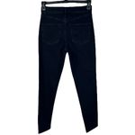 EXPRESS  SZ 2R ‘90s Skinny High-Rise Jeans Pockets Slit Dark Wash Blue New Womens Photo 5