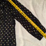 Velvet By Graham And Spencer  women’s long sleeves polka dot blouse size Medium  Photo 4