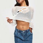 Princess Polly Trevina Denim Mini Skirt Mid Wash Photo 3