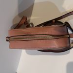 Pink Camera Crossbody Bag Adjustable Strap Gold Tone Hardware Photo 5