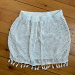 White Crochet Skirt swim cover up Photo 0