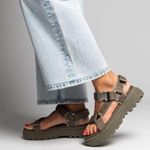 Palladium Pallacruise Strap Sandals In Dusky Green Photo 1