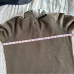 Storm Creek Maverick Button Up Pull Over Sweater NEW Large Brown Photo 5