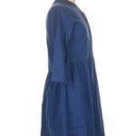 Tuckernuck Mini Royal Navy Blue Cotton Poplin 3/4 Shirt Dress R20620T EUC Size M Size M Photo 10