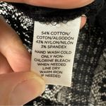 Loft Black Sheer Crochet Short Sleeve Blouse Womens XS Whimsigoth Boho Fall Top Photo 4