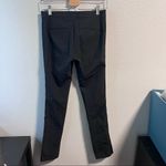 Rebecca Taylor  Stretch Black Zipper Pants Photo 4