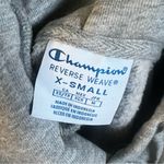 Champion  gray pullover cropped hooded sweatshirt Photo 1
