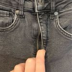 We The Free Women's High Rise Skinny Jeans Black Size 26 Stretch Denim Photo 4