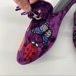 Wild Diva Plum Butterfly Embroidered Starla Mule Photo 2