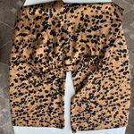 VICI  Easy Tiger Brown & Black Leopard Print High Waist Wide Leg Trouser Pants L Photo 5