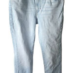 Levi's Light Wash Classic Straight Mid Rise Stretch Denim Womens Jeans Size 4 Photo 0