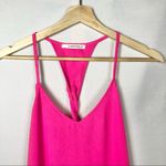 CARAMELA Hot Pink Twist Racerback Tank Top S Photo 2