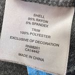 Mondetta  gray open knit back long sleeve athletic shirt Photo 2