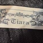 Vintage 90s Black Faux Fur Front Zip Jacket Ribbed Knit Collared XL Classic Warm Photo 8