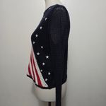 Norton Studio Patriotic American Flag Knit Sweater MP Americana Festival Red Size undefined Photo 2