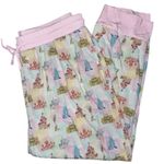 Judy Rue Designs Pajama Bottoms Womens 3X Bamboo Organic Disney princess castles Pink Size XL Photo 0