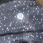 Lululemon NWOT  black and white speckle mesh full length leggings! Photo 3