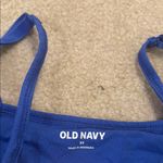Old Navy Old Nave Blue Ribbed Women's Top Photo 1