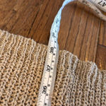 Joseph A tan knit open duster cardigan size M Photo 5