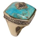 STUDIO BARSE TURQUOISE RING SZ 9.75 Men or Women Unisex Limited Edition HSN Photo 2