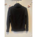 Kier & J Black Mock Neck High Low Cashmere Sweater Size M Photo 2