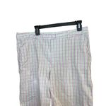 Lady Hagen  Shorts Size 14 Plaid Mid Rise 10" Inseam Golf Light Purple & Green Photo 2
