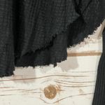 Free People Spring Valley Lace Trim Tunic Top - Black - Small Photo 7