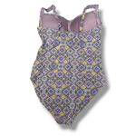 NipTuck Slimming Purple Abstract One Piece Swimsuit – Size 10 Photo 2