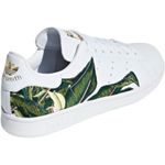 Adidas Rare  Stan Smith White  Emroidered‎ Tropical Tennis Shoes M 6.5 W 7.5 Photo 1