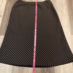 Bass & CO black and brown diamonds skirt size 12 Photo 5