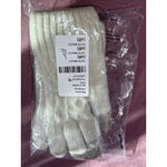 Hat Attack Frosty Touch Gloves in Ivory One Size Womens Smart Mittens Gray Photo 6