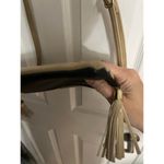 camel beige‎ & black cross body bag Photo 5