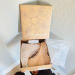 Free People  Camp Out Canvas Combat Boot, Natural, Tan/Pink, Size 8, NWT‎ Photo 2