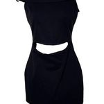 Bec & Bridge  Black Cutout Georgia Mini Cocktail Dress sz 4 Photo 0