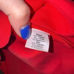 J.Crew  Scalloped Red Dress Photo 6