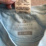 Sky Blue Malibu Print Sweatshirt Size XL Photo 3