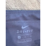 Nike  Air Dri-Fit Leggings Women's Size small Blue Zipper Pocket Full Length Photo 2