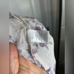 Altar'd State Altar’d State Lilac Floral Cape Short Sleeved Cardigan Oversized Size Small Photo 13