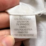 Maurice's Womens Suit Vest Fitted Ruched V Neck Racerback Y2K Gray XL Photo 8