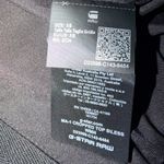 G-Star MA-1 Cropped Sleeveless Padded Top – Dark Black – XS (NWT) Photo 10