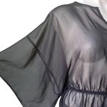 Tory Burch  Margarete Sheer Top, Sz 2 Photo 8