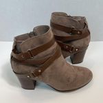 Material Girl Womens Faux Suede Ankle Booties Size 8M Photo 3